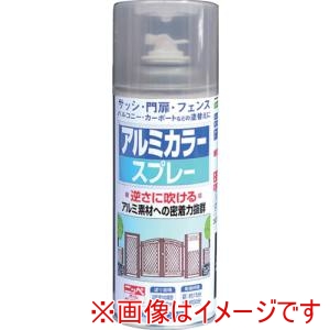 ニッぺ ニッぺ 4976124324901 アルミカラースプレー 300ml 透明クリヤー HTE110-300