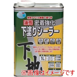 ニッぺ ニッぺ HY001-1 油性密着強化下塗りシーラー 1L 黄褐色