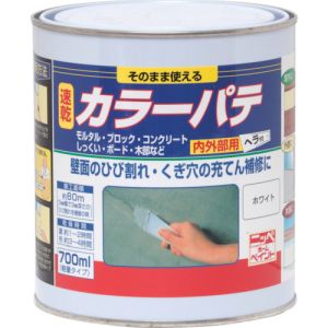 ニッぺ ニッぺ 4976124601033 カラーパテ 700ml ホワイト 416001-700