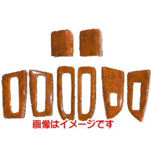ジェットイノウエ JET INOUE ジェットイノウエ 595435 インテリア3Dパネル いすゞ大型ファイブスターギガ用 ドアパネルセット 茶木目