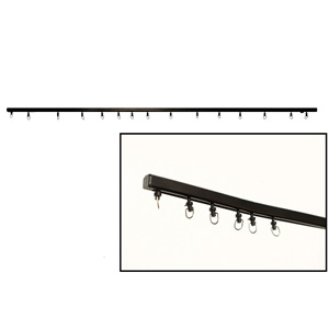 ジェットイノウエ JET INOUE ジェットイノウエ 508564 アルミカーテンレール 800mm 2本入