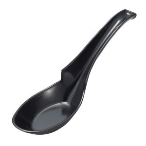 エンテック ENTEC エンテック C-74 メラミン ラーメンレンゲスプーン 黒
