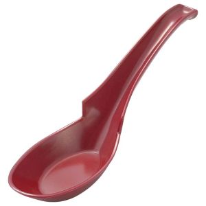 エンテック ENTEC エンテック C-74 メラミン ラーメンレンゲスプーン エンジ