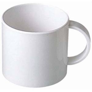 エンテック エンテック マイカップ 大 330ml ホワイト No.809W プラスチック コップ
