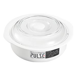 エンテック ENTEC エンテック パルス レンジ容器 丸 ホワイト PL-1201W