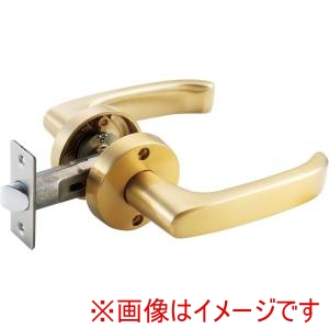 マツ六 マツ六 7010756 MJレバー 空錠 サテンゴールドBS50 錠前