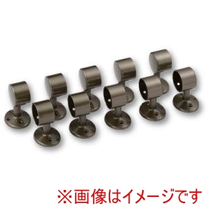 マツ六 マツ六 EL-27-10 1150766 ECLE35 お得10個入 35Φ Eエンドブラケット