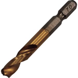 イチネンMTM ミツトモ 26856 六角軸ショートドリル 7.0mm イチネンMTM