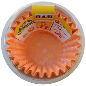 ヒロカ産業 ヒロカ産業 抗菌 小花 おかずカップ 深形 6号 66枚入