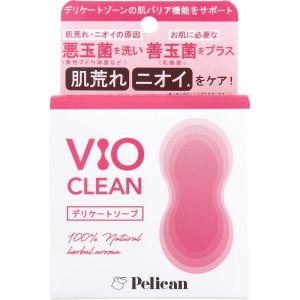 ペリカン石鹸 ペリカン石鹸 デリケートソープ VIO CLEAN ナチュラルハーブの香り 105g