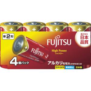 富士通 富士通 LR14FH 4S アルカリ単2 HighPower 4本入