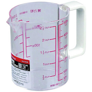 パール金属 パール金属 ENJOY KITCHEN 耐熱計量カップ 500ml C-4740