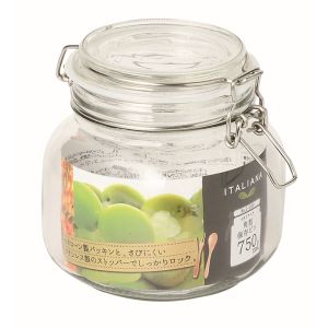 パール金属 パール金属 イタリアーナ 角型 保存ビン 750ml L1010