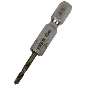 SK11 SK11 六角軸Coステンドリル 極短 2.5mm