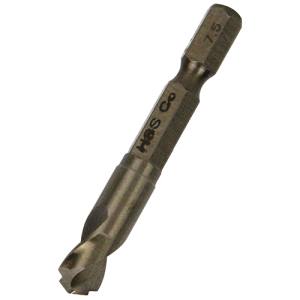 SK11 SK11 六角軸Coステンドリル 極短 7.5mm