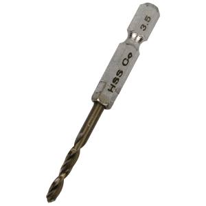 SK11 SK11 六角軸Coステンドリル 微短 3.5mm