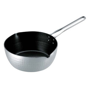 遠藤商事 TKG TKG 共柄厚板 IH アルミテフロン 雪平鍋 24cm AYK7106 遠藤商事