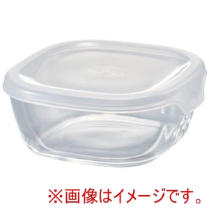 ハリオ HARIO ハリオ KST-25-TW 耐熱ガラス製保存容器 角250