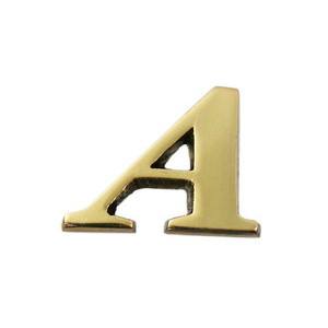 光 光 QL20-A 真鍮ゴールド文字 大文字 英 A