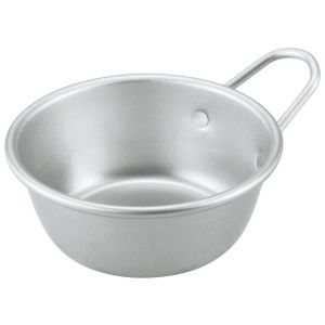 前川金属工業所 前川金属 アルマイト マッコリカップ 手付 13cm シルバー 570cc