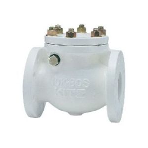 キッツ KITZ キッツ 10FCON-100A 10FCON FC要部CACスイングチャッキ弁 JIS ナイロン11ライニング メーカー直送 代引不可 北海道沖縄離島不可