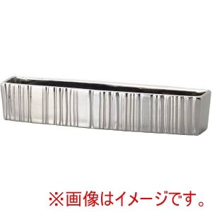 クレイ クレイ 171-054-703 バーティカル レクタングル SILVER  フラワーベース