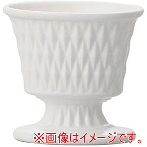 クレイ クレイ 326-341-100 セシリア WHITE  フラワーベース