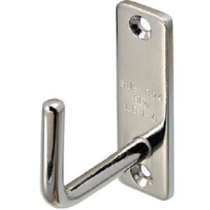 水本機械製作所 水本機械製作所 LEH-10 ステンレス ロングアイフック 30mm×120mm 使用荷重0.29kN