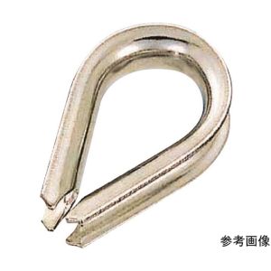 水本機械製作所 水本機械製作所 B-1100 ステンレス 板シンブル 使用ロープ径6mm