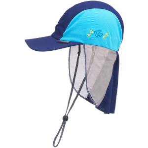 リーフツアラー ReefTourer リーフツアラー マリンスポーツ キャップ ジュニアUVキャップ ブルー BL RA5006