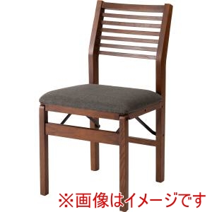 東谷 東谷 VET-213BR フォールディングチェア ブラウン メーカー直送 代引不可 北海道沖縄離島不可