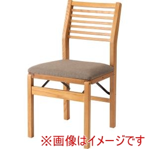 東谷 東谷 VET-213NA フォールディングチェア ナチュラル メーカー直送 代引不可 北海道沖縄離島不可