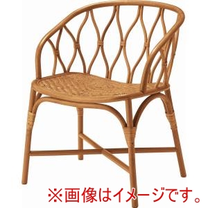 東谷 東谷 NRS-506BR ラタンチェア ブラウン メーカー直送 代引不可 北海道沖縄離島不可
