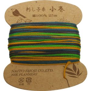 ナスカ NASKA NASKA 刺し子糸 段染 25m カード 小巻 206 ナスカ