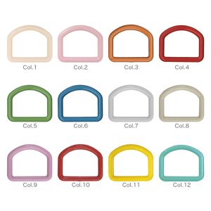 ナスカ NASKA NASKA リレ スキップ カラーDカン 25mm 2個入 カラー 7 LS-01 ナスカ
