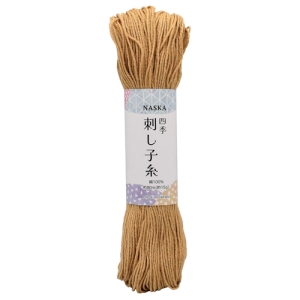 ナスカ NASKA NASKA 四季 刺し子糸 80m カラー 508.枯色 かれいろ ナスカ
