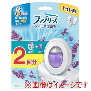 P&G P&G ファブリーズ トイレ用 消臭剤 クリーンラベンダー 本体 つめかえ1個パック