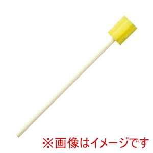 川本産業 川本産業 286936 マウスピュア 口腔ケアスポンジ プラスチック軸 10本入 M