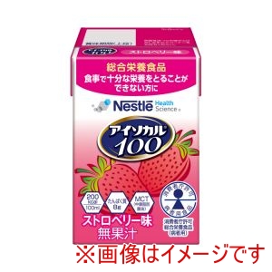 ネスレ日本 Nestle ネスレ日本 409265 アイソカル100 ストロベリー味 100mL