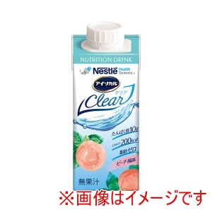 ネスレ日本 Nestle ネスレ日本 アイソカルクリア ピーチ風味 200mL