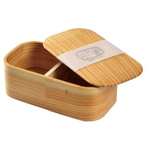 ヤマコー 用美 YAMACO ヤマコー 日本の弁当箱 長角 一段箱入 80185 用美