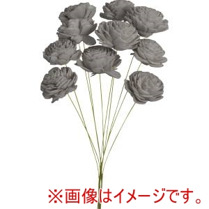 松村工芸 松村工芸 ソーラーローズ 小 10本 アンティークグレー 76-32081-9870