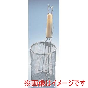新越ワークス TS ステンレス 木柄 スパゲティー揚 小 新越ワークス スリースノー