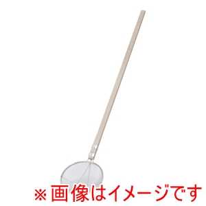 スリースノー スリースノー TS ステンレス木柄給食用すくい網 丸型 24cm 極細目 40メッシュ