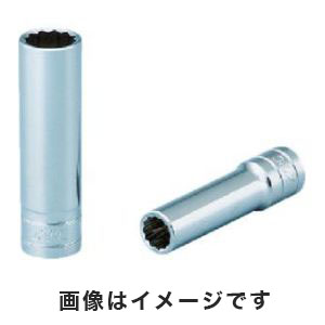 KTC 京都機械工具 KTC B4L-7/16W 12.7sq. ディープソケット 十二角 7/16inch