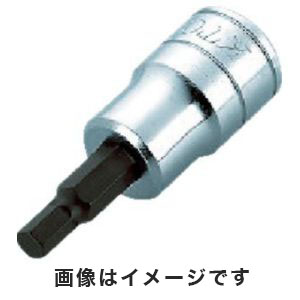 KTC 京都機械工具 KTC BT3-5/32S 9.5sq. ショート ヘキサゴン ビットソケット 5/32inch
