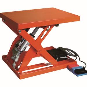 トラスコ TRUSCO トラスコ HDL-L1556R-D2 テーブルリフト150kg 電動Bねじ式 DC24Vバッテリー専用 520×630 メーカー直送 代引不可 北海道 沖縄 離島不可