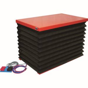 トラスコ TRUSCO トラスコ HDL-H1058RJ-D1 テーブルリフト100kg 電動Bねじ式 DC12Vバッテリー専用 蛇腹付 520×850 メーカー直送 代引不可 北海道 沖縄 離島不可