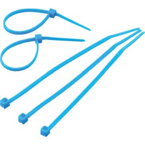 トラスコ TRUSCO トラスコ TRCVR-380B ケーブルタイ 幅7.6mm×長さ380mm最大結束φ108 青 TRUSCO