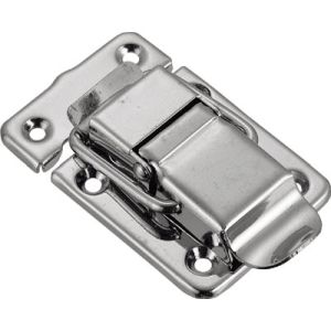 トラスコ TRUSCO トラスコ P-18 パッチン錠 横ズレ防止タイプ スチール製 4個入 TRUSCO